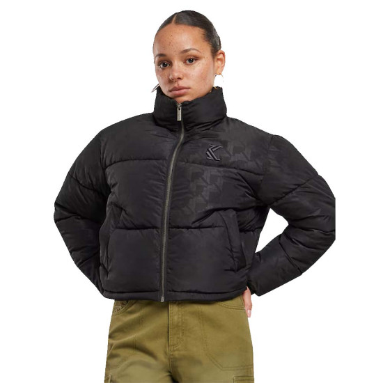 Karl Kani Γυναικείο μπουφάν OG AOP Crop Puffer Jacket